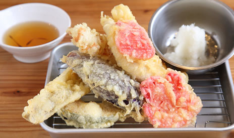 天ぷら盛合せ 7種